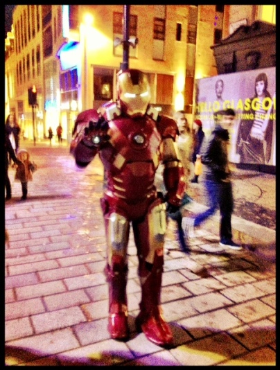 Iron Man in Glasgow